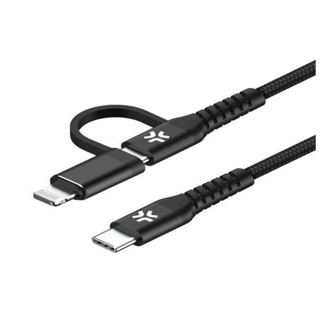 ---C TO C+LIGHT CABLE 2MT BK