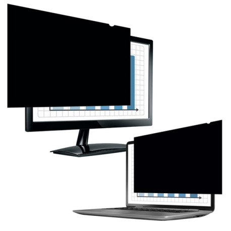 Filtro privacy PrivaScreen per monitor - widescreen 15,6"/39,62 cm - formato 16:9 - Fellowes