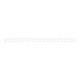 GBC MultiBind - 8 mm - 21 anelli - A4 (210 x 297 mm) - 70 fogli - bianco - 100 pezzi filo per rilegatura - per P/N: IB271212, I