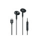 ---DROP STEREO EARPHONES USB-C BK