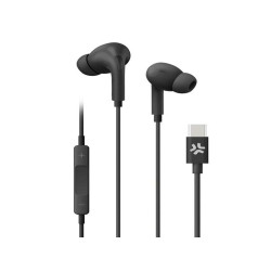 ---IN EAR STEREO EARPHONES USB-C BK