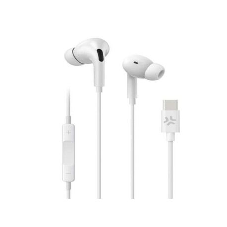 ---IN EAR STEREO EARPHONES USB-C WH