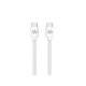---USB-C TO USB-C 1.5M WH COTTON