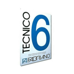 ALBUM TECNICO 6 RUVIDO 20FF 220GR 29 7X42 CM