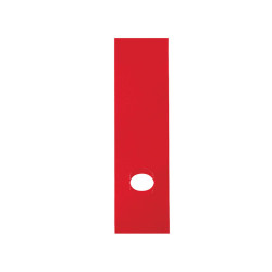 Copridorso CDR P - PVC adesivo - 7 x 34,5 cm - rosso - Sei Rota - conf. 10 pezzi