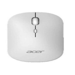 Acer AMR130, Ambidestro, RF senza fili + Bluetooth, 1600 DPI, Bianco