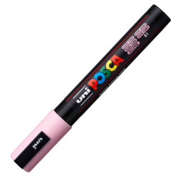 Marcatore a base d'acqua Uni Posca PC5M  - punta tonda media da 1,8mm a 2,5mm - rosa chiaro - Uni Mitsubishi