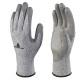 Guanti antitaglio Venicut B04 - maglia tricot econocut - palmo in poliuretano - taglia 10 - grigio - Deltaplus - pack 3 paia