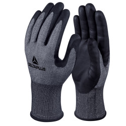 Guanti antitaglio Venicut F - maglia Xtrem Cut Touch - palmo in schiuma acquapolimerica - taglia 09 - grigio - Deltaplus