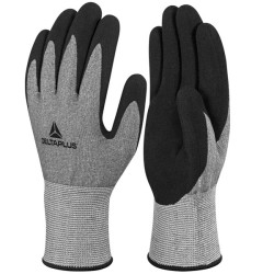 Guanti antitaglio Venicut F01- maglia Xtrem Cut - palmo in nitrile - taglia 08 - grigio - Deltaplus