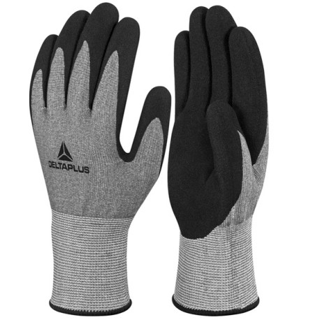 Guanti antitaglio Venicut F01- maglia Xtrem Cut - palmo in nitrile - taglia 09 - grigio - Deltaplus