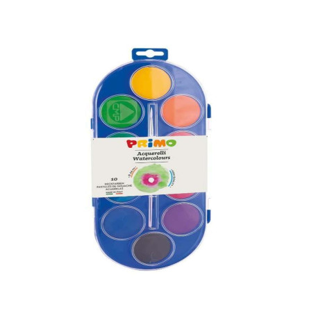 Acquerelli in scatola di plastica