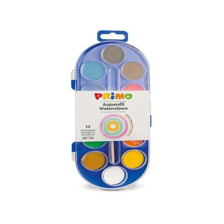 Acquerelli in scatola di plastica