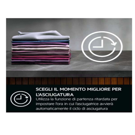 AEG asciugatrice, 9kg, 118L, Tecnologia a pompa di calore, 64dB, A+++, 230V, 50Hz, Bianco - TR7G93W