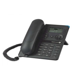 Alcatel 8008G Entry-level DeskPhone, NOE-SIP, 128x64 pixels, black and white LCD with backlit,