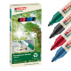 Marcatore permanente 21 Ecoline - punta conica - da 1,5 a 3 mm - colori assortiti - Edding - conf. 4 pezzi