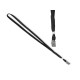 Cordoncino per portabadge - 49 x 1 cm - nero - Lebez - conf. 100 pezzi
