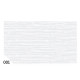 Carta crespa - 50 x 250 cm - 48 gr - bianco 001 - Rex Sadoch - conf. 10 rotoli