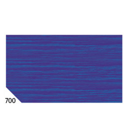 Carta crespa - 50 x 250 cm - 48 gr - blu 700 - Rex Sadoch - conf.10 rotoli