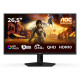 AOC G4 Q27G41ZDF, 67,3 cm (26.5"), 2560 x 1440 Pixel, Quad HD, QD-OLED, 0,03 ms, Nero, Rosso