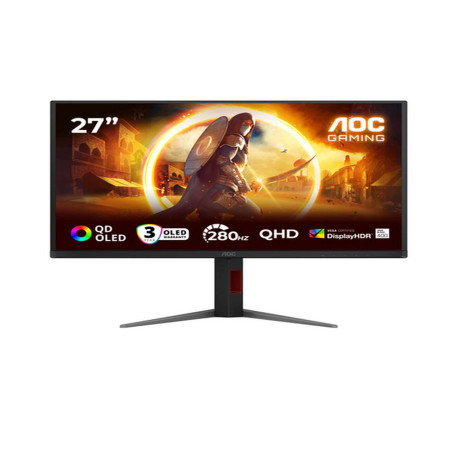 AOC G4 Q27G4ZD, 68,6 cm (27"), 2560 x 1440 Pixel, Quad HD, QD-OLED, 1 ms, Nero, Rosso