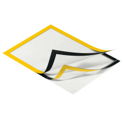 Cornice espositiva Duraframe - A4 - 21 x 29,7 cm - giallo - Durable