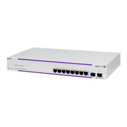 Alcatel-Lucent OmniSwitch 2220-P8 - Switch - intelligente - 8 x 10/100/1000 (PoE+) + 2 x Gigabit SFP (uplink) - montabile su ra