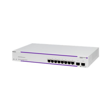 Alcatel-Lucent OmniSwitch 2220-P8 - Switch - intelligente - 8 x 10/100/1000 (PoE+) + 2 x Gigabit SFP (uplink) - montabile su ra