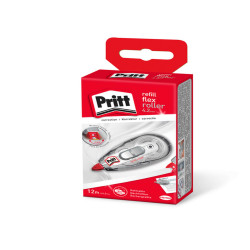 Correttore a nastro - roller - ricaricabile - 4,2 mm x 12 mt - Pritt