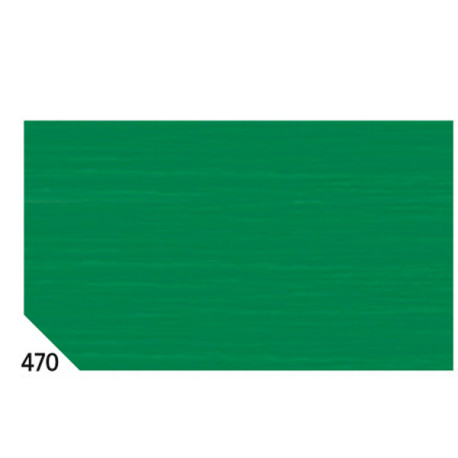 Carta crespa - 50 x 250 cm - 48 gr - verde bandiera 470 - Rex Sadoch - conf.10 rotoli