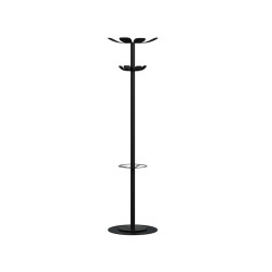 Appendiabiti Easycloth Black Edition - 8 posti - acciaio - nero - Paperflow
