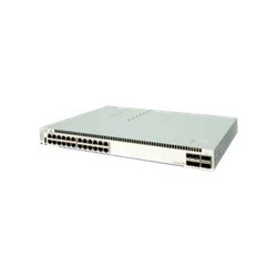 Alcatel-Lucent OmniSwitch 6860E-P24 - Switch - L3 - gestito - 24 x 10/100/1000 (PoE+) + 4 x 10 Gigabit Ethernet / 1 Gigabit Eth