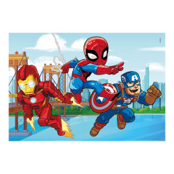 Clementoni - Avventure dei supereroi Marvel - puzzle - 48 pezzi