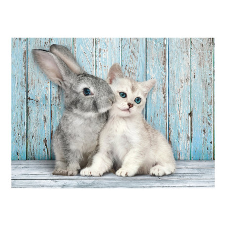 Clementoni High Quality Collection - Cat e Bunny - puzzle - 500 pezzi