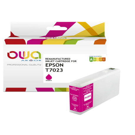 Armor - Cartuccia Compatibile per Epson T7023 - Magenta - C13T70234010