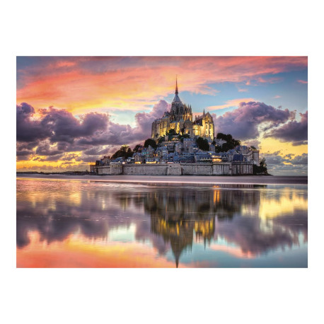 Clementoni High Quality Collection - Il Magnifico Mont Saint-Michel - puzzle - 1000 pezzi