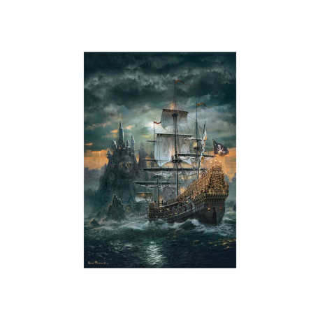 Clementoni High Quality Collection - La Nave Pirata - puzzle - 1500 pezzi