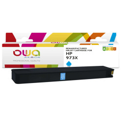 Armor - Cartuccia Compatibile per HP 973X - Ciano - F6T81AE- 8.500 pag
