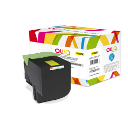 Armor - Cartuccia Compatibile per Lexmark - Giallo - 80C2HY0 - 3.000 pag