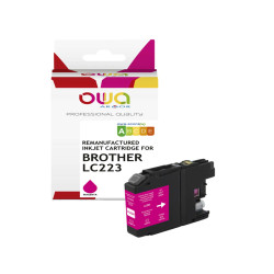 Armor - Cartuccia ink Compatibile  per Brother LC-223 - Magenta - K20619OW - 8 ml