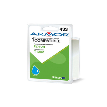 Armor - Cartuccia ink Compatibile  per Epson - Ciano - T128240 - 6,5 ml