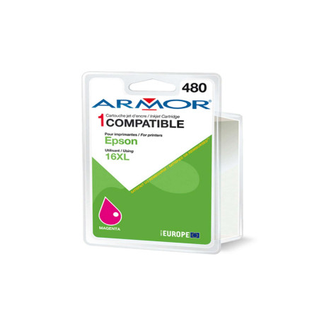 Armor - Cartuccia ink Compatibile  per Epson - Magenta - T163340 (XL) - 8,5 ml