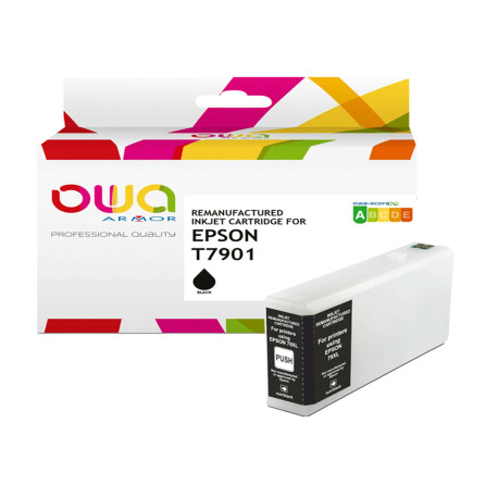Armor - Cartuccia ink Compatibile  per Epson T7901XL - Nero - K20625OW - 45,5 ml