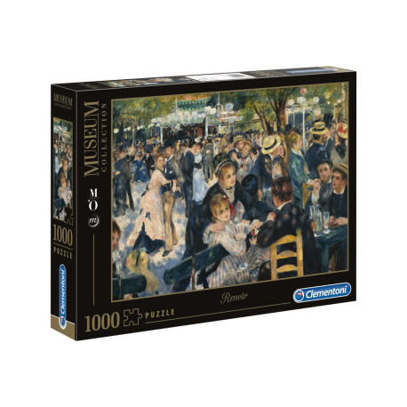 Clementoni Museum Collection - Renoir - Bal du Moulin - puzzle - 1000 pezzi