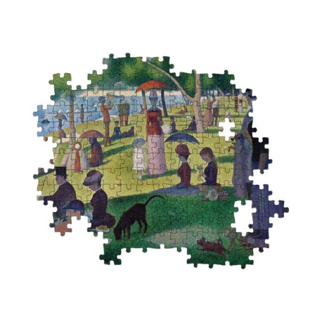 Clementoni Museum Collection - Seurat: una Domenica Pomeriggio sull'Isola della Grande Jatte - puzzle - 1000 pezzi