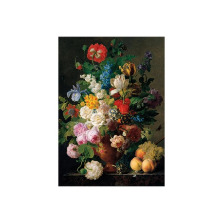 Clementoni Museum Collection - Van Dael: Vaso di Fiori - puzzle - 1000 pezzi