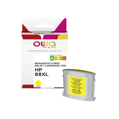 Armor - Cartuccia ink Compatibile  per Hp 88XL - Giallo - K20259OW - 35 ml