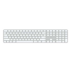 Apple Magic Keyboard con Touch ID e tastierino numerico per Mac con chip Apple - Inglese internazionale - Tasti bianchi