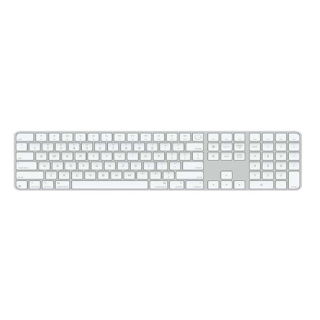 Apple Magic Keyboard con Touch ID e tastierino numerico per Mac con chip Apple - Inglese internazionale - Tasti bianchi