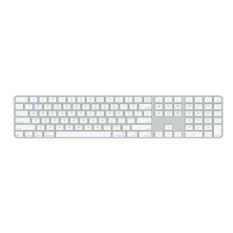 Apple Magic Keyboard con Touch ID e tastierino numerico per Mac con chip Apple - Tedesco - Tasti bianchi